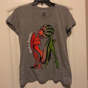 Black Girl Magic shirt gray green red yellow